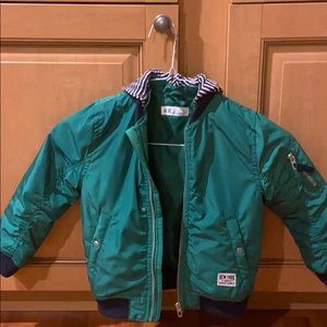 Warm cozy winter jacket